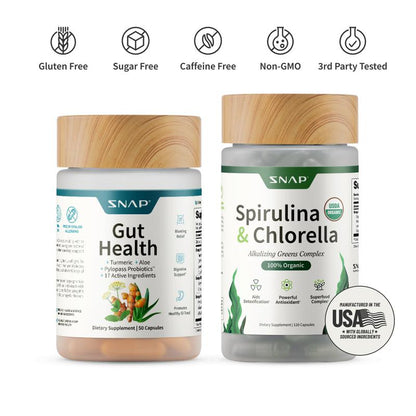 2 For 1 Gut Reset Bundle | Probiotics + Superfood Greens