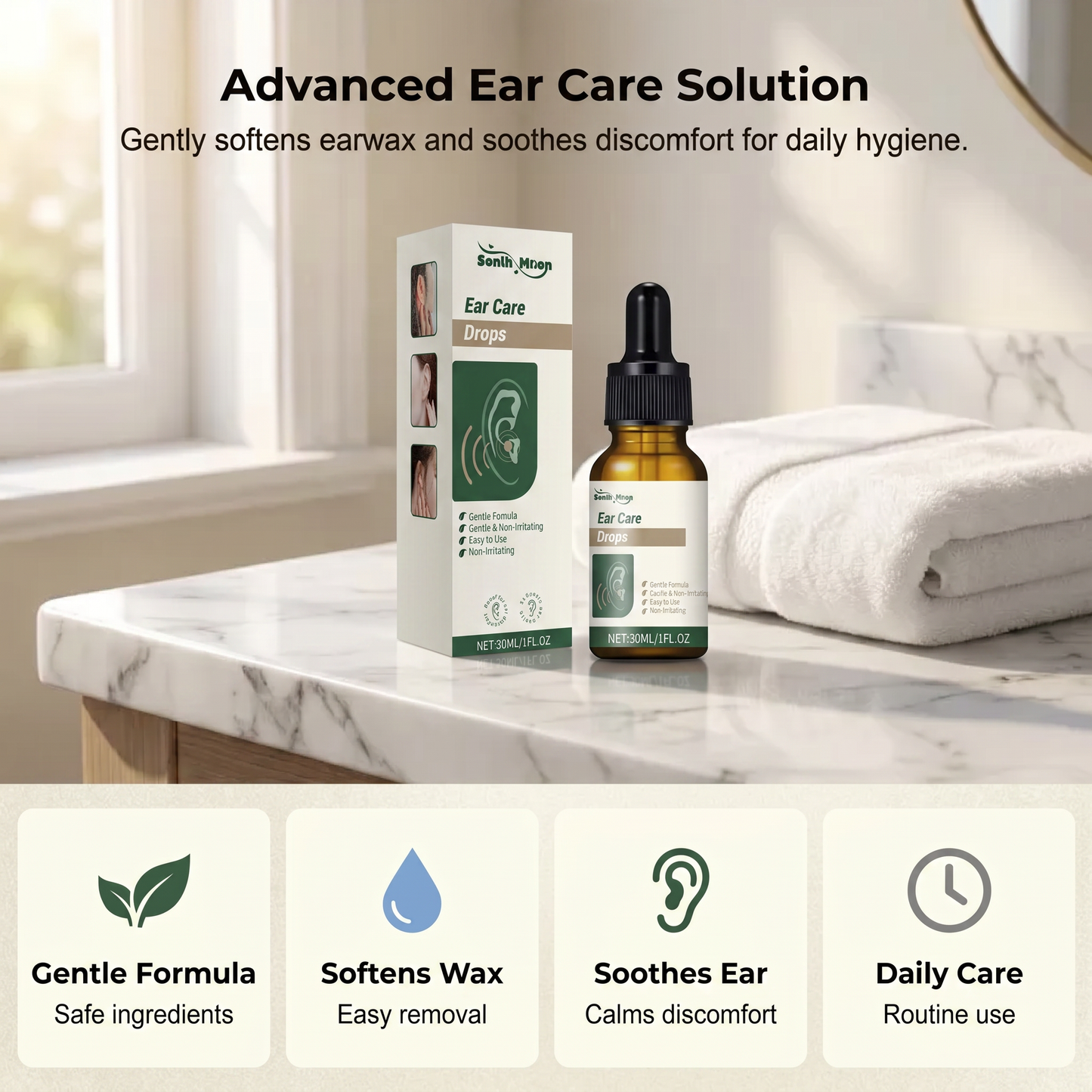 Lumen & Co. Ear Wax Removal Drops | Tinnitus Relief
